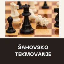 Šahovsko tekmovanje v Domžalah